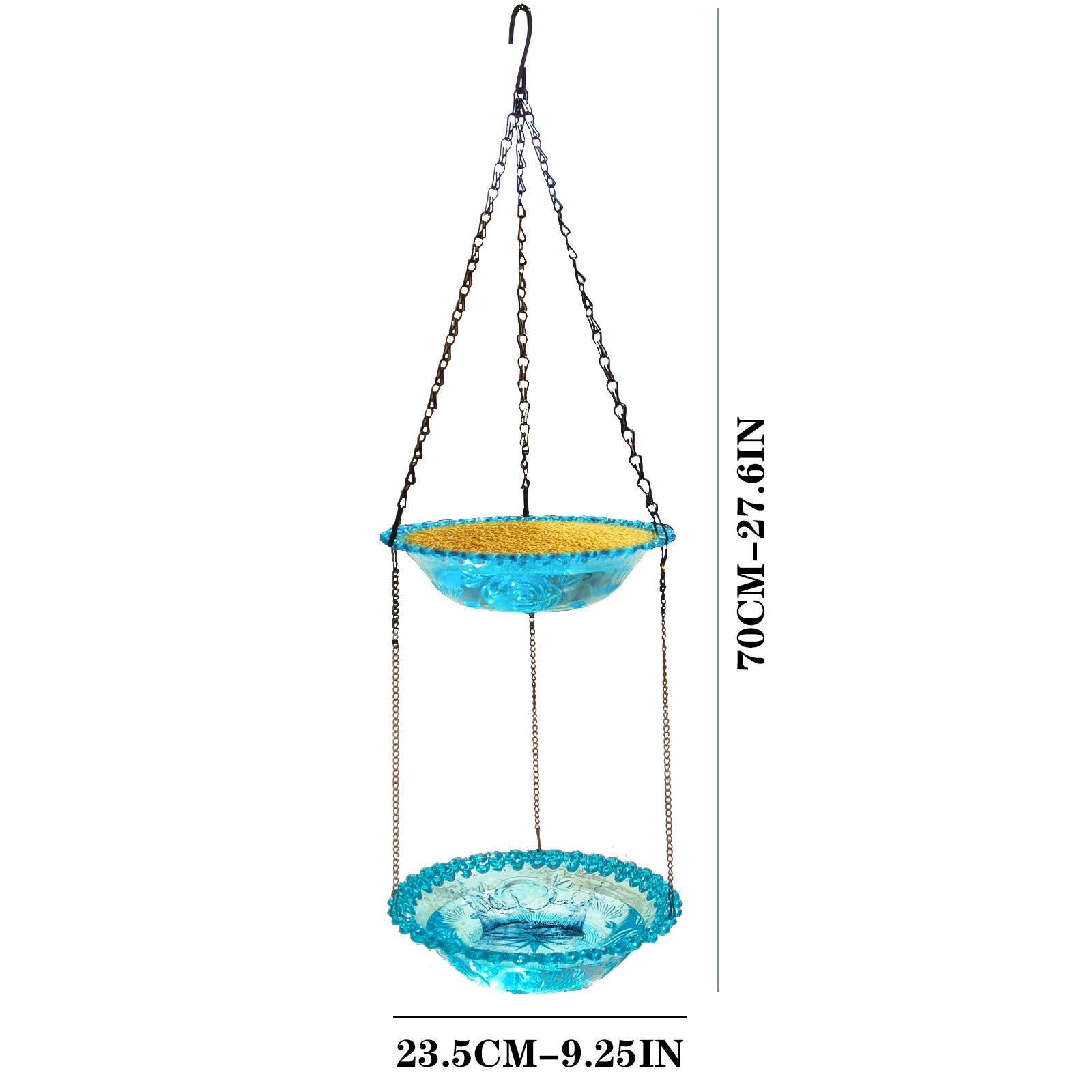 New Double Outdoor Hanging Feeder Courtyard