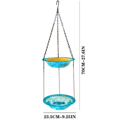 New Double Outdoor Hanging Feeder Courtyard