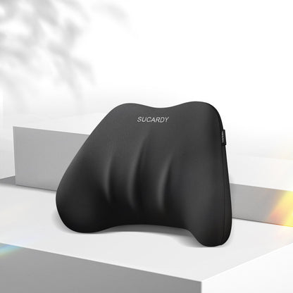 Fresh Arrivals at Buy Center: Lumbar Support Pillow Neck Pillow Memory Foam Car Cushion Black Lumbar Support Pillow