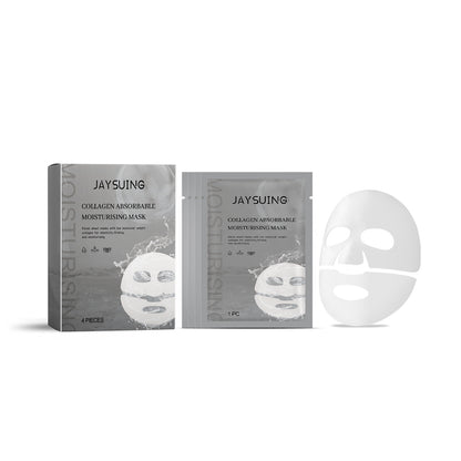 Just Arrived at Buy Center: Collagen Facial Mask Hydrating Skin Care 4 PIECES