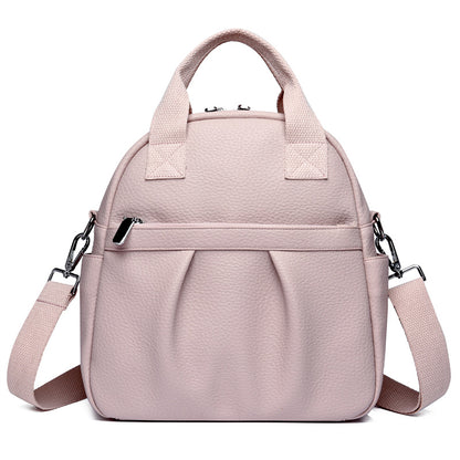 Now Available at Buy Center: Versatile Backpack Bags Women's PU Waterproof Rucksack