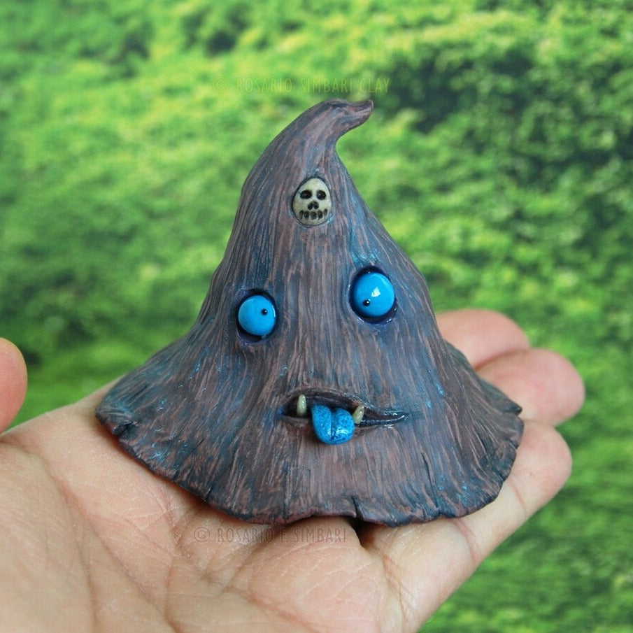 Fresh on the Scene at Buy Center: Witch Hat Sculpture Resin Craft Ornament Halloween Decorations