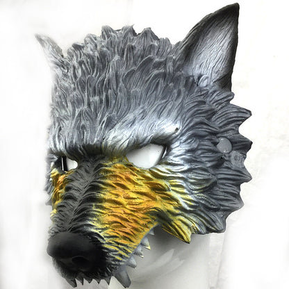 Newly Released at Buy Center: Halloween Performance Bar Masquerade PU Foam Wolf Head Mask