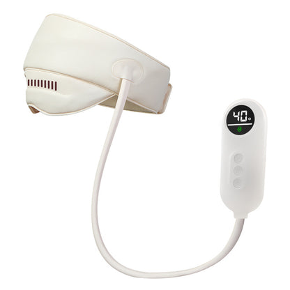 Hot New Items at Buy Center: Head Massager Electric Heating Air Bag Massage Cap Head Cervical Vertebra Head Eye Massage Instrument Milky White