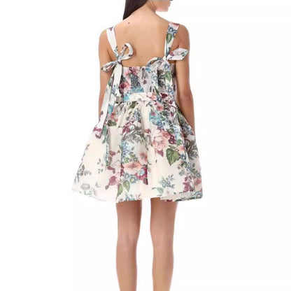 Hot New Items at Buy Center: Female French Tea Break Floral Strap Dress