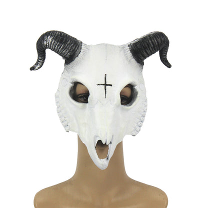 Newly Released at Buy Center: Goat Mask Halloween Party Pu Animals Mask