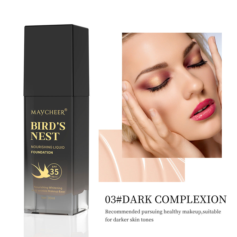 Hot New Items at Buy Center: Full English Bird's Nest Nourishing Liquid Foundation 3 Color