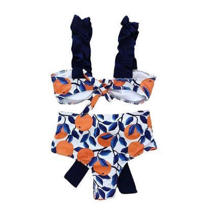 Just Arrived at Buy Center: Women's Printed High Waist Bikini Swimsuit