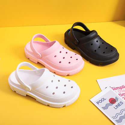 Fresh Arrivals at Buy Center: EVA Poop Hole Women's Sandals Summer Indoor Home Bathroom Slippers