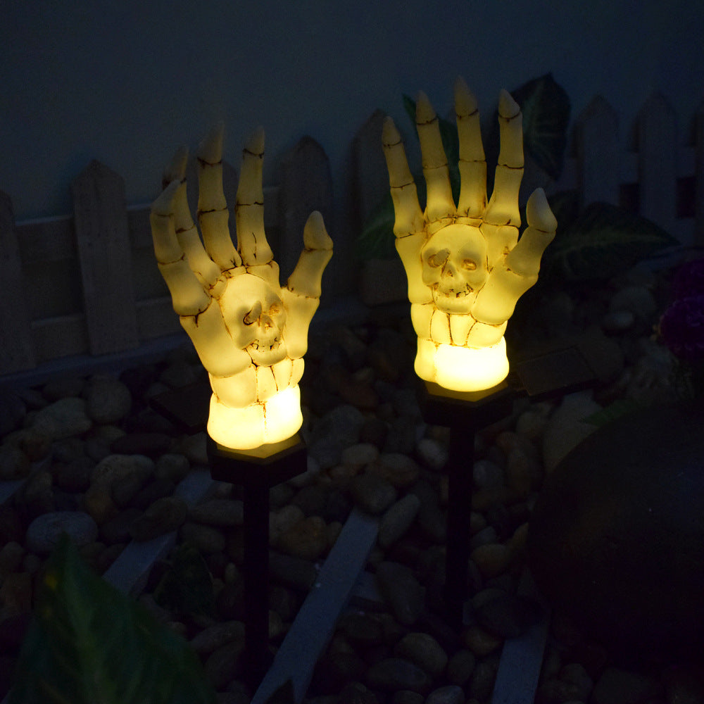 Newly Released at Buy Center: Halloween Waterproof Ghost Hand Light Courtyard Solar Light