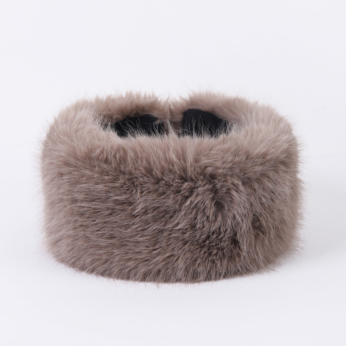 Fur Ball Woolen Cap Autumn And Winter Imitation Fur Thickened Hat Buy Center