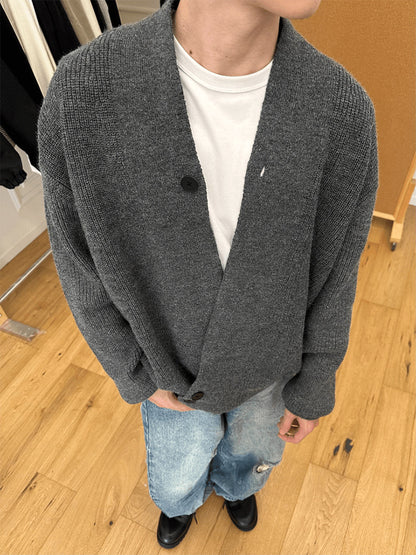 Sweater Cardigan Coat Men's Spring And Autumn Buy Center