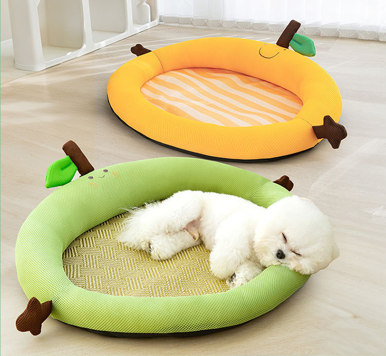 Newly Arrived at Buy Center: Fruit Backrest Nest Kennel Cat Nest Dog Mat Nest Bigbear Teddy Dog Mat Pet Cool Nest