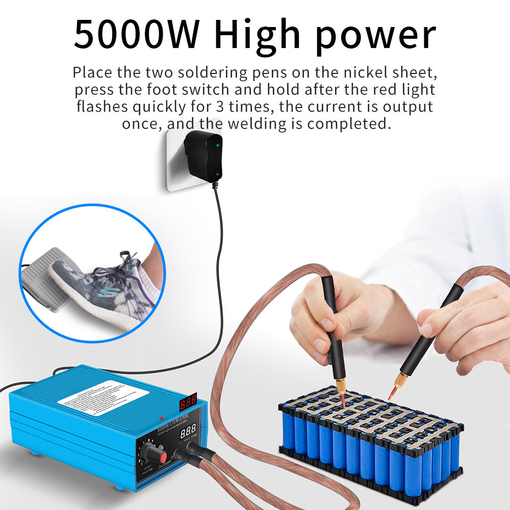 Hot New Items at Buy Center: High-power Spot Welding Machine 18650 Battery Spot Welding Machine Professional Spot Welding Machine For Household UseRegulations