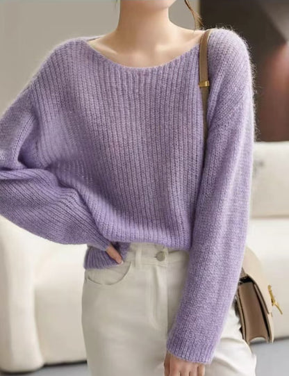 French Style Loose And Idle Knitwear Top Buy Center