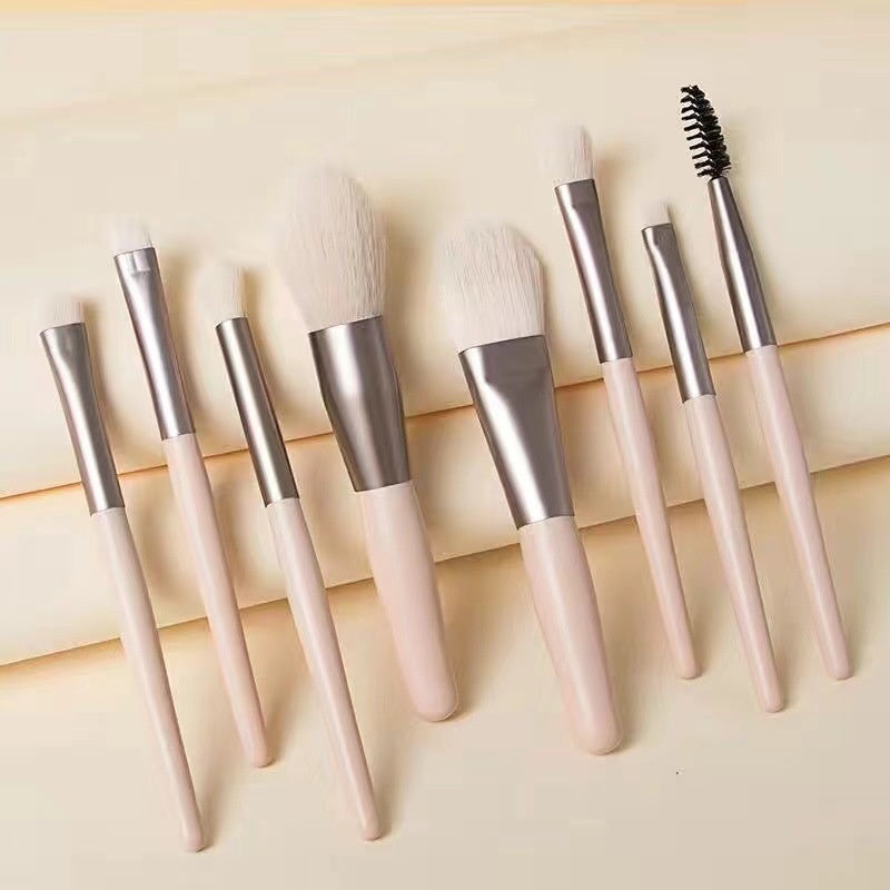 Eight Macaron Makeup Brush Eye Detail Set