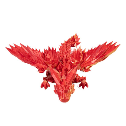 Hot New Items at Buy Center: 3D Printed Gemstone Flying Dragon Deformed Figurine Crystal