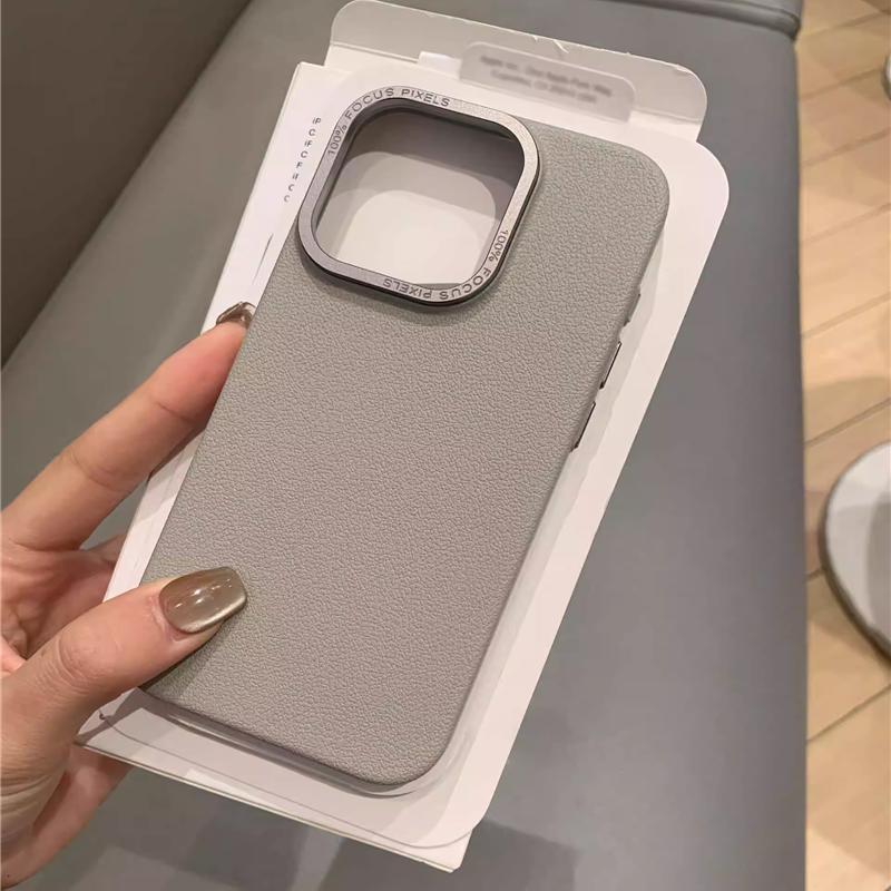 Newly Released at Buy Center: Mobile Phone Case Metal Photo Frame Titanium gray