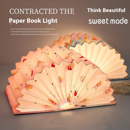 Fresh Arrivals at Buy Center: Folding Book Cultural And Creative Gifts Small Night Lamp