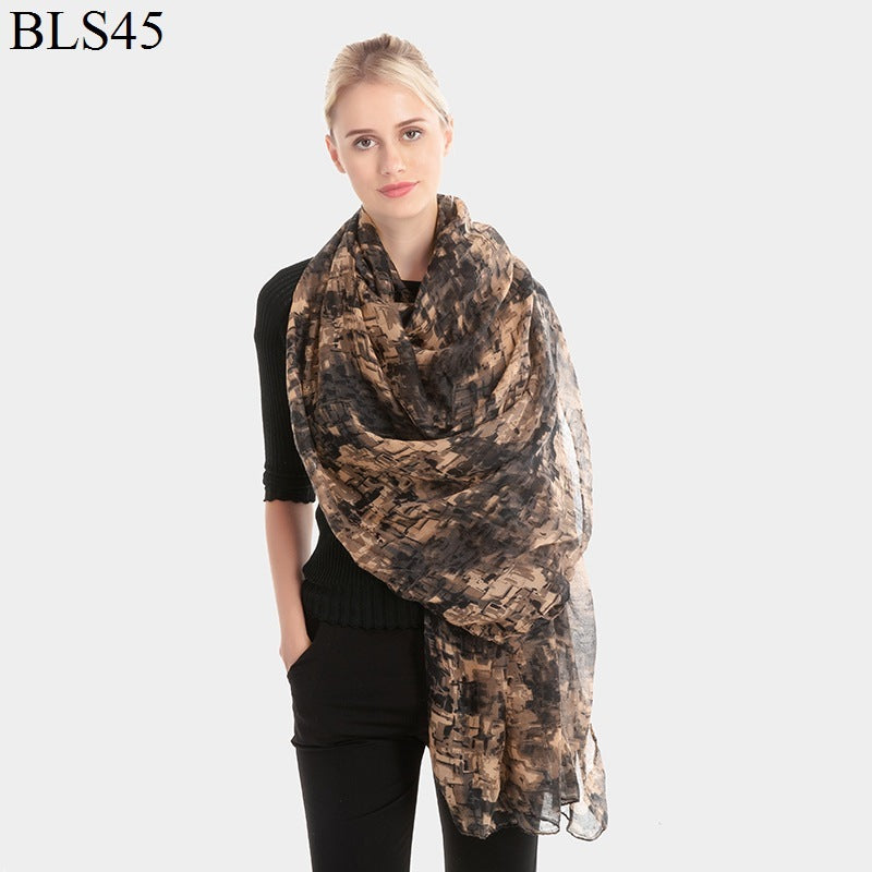 Women's Warm Winter Shawl Scarf | Women's Clothing-Accessories-Scarves & W | Buy Center