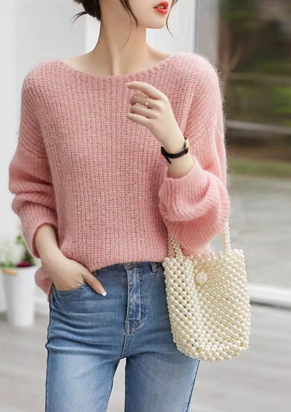 French Style Loose And Idle Knitwear Top Buy Center