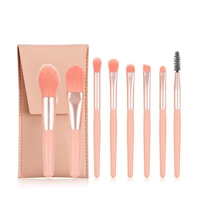 Eight Macaron Makeup Brush Eye Detail Set