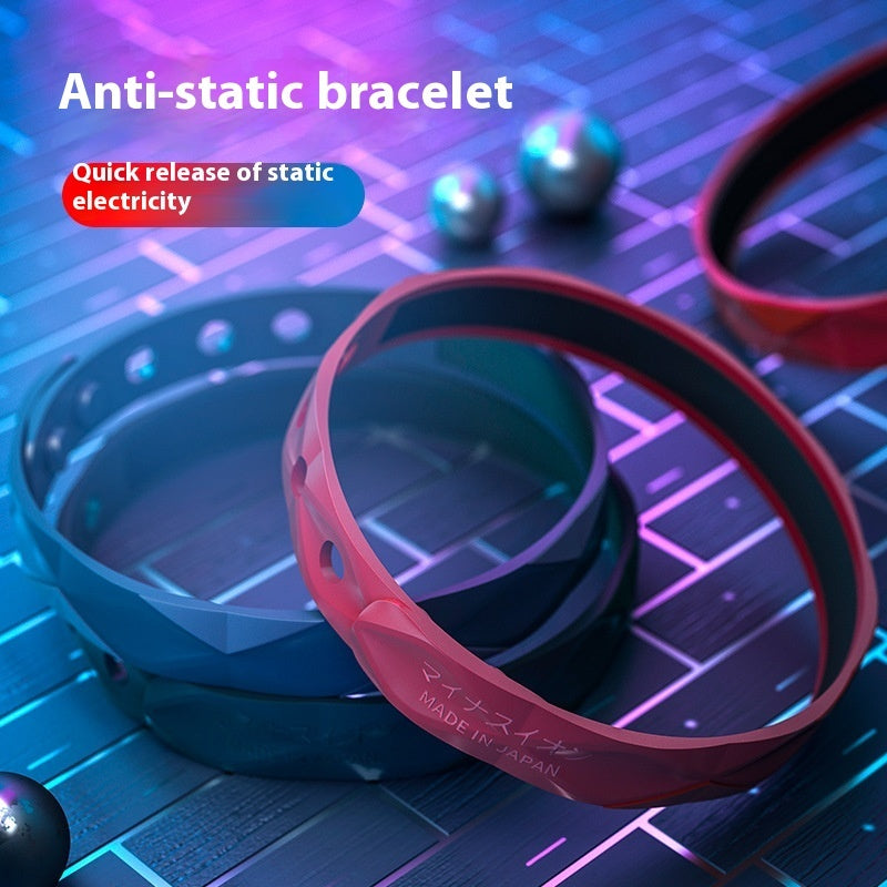 Buy Center Deal of the Day-Anti-static Elimination Gadget Human Body Static Eliminator Wristband Car Destatic Release Couple Bracelet