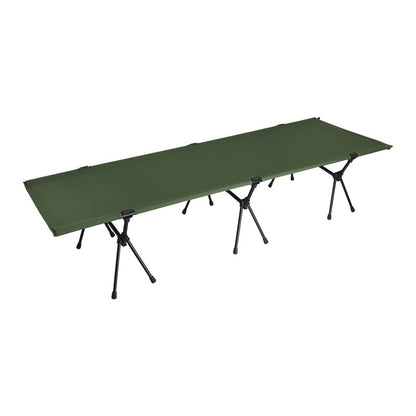 Just Arrived at Buy Center: Lightweight Portable Dual-purpose Outdoor Folding Bed Bracket Height Army Green