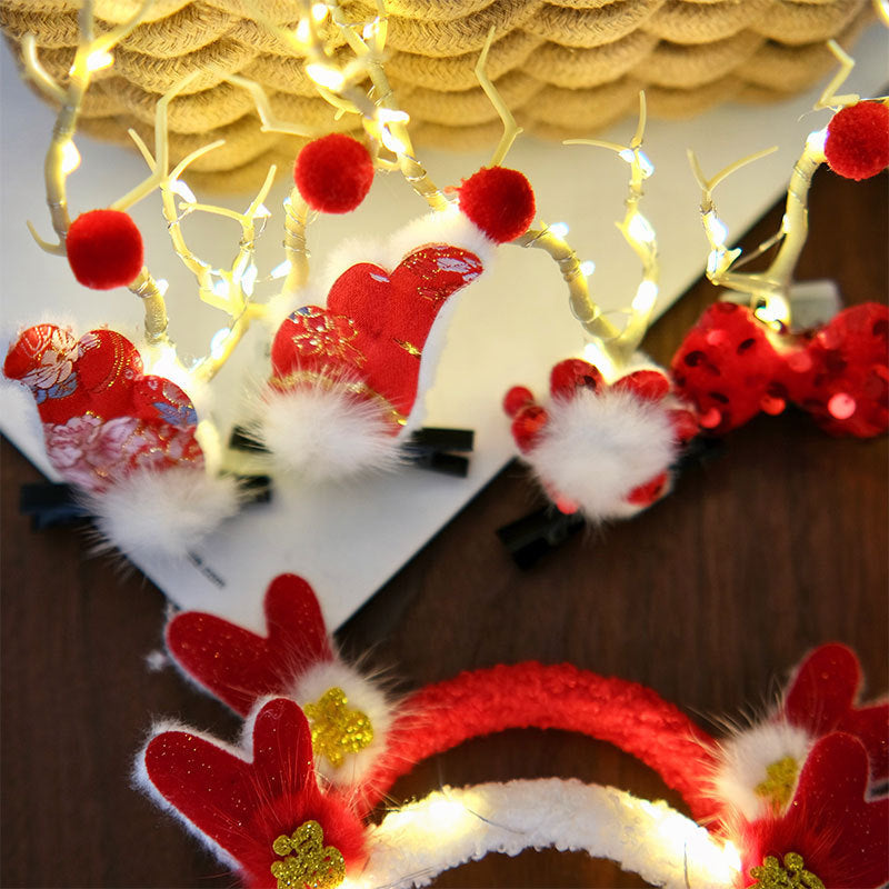 Headband New Year Creative Hair Accessories New Year's Day Annual Meeting Activity Luminous Buy Center