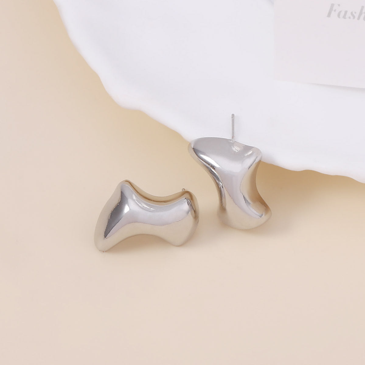 Buy Center Special-Fashion Three-dimensional Geometric Irregular Boots Ear Studs