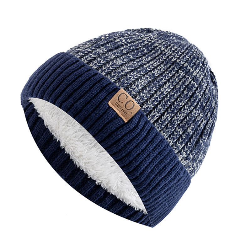 Internet Celebrity Woolen Fleece-lined Thickened Face-looking Small Knitted Toe Cap Buy Center