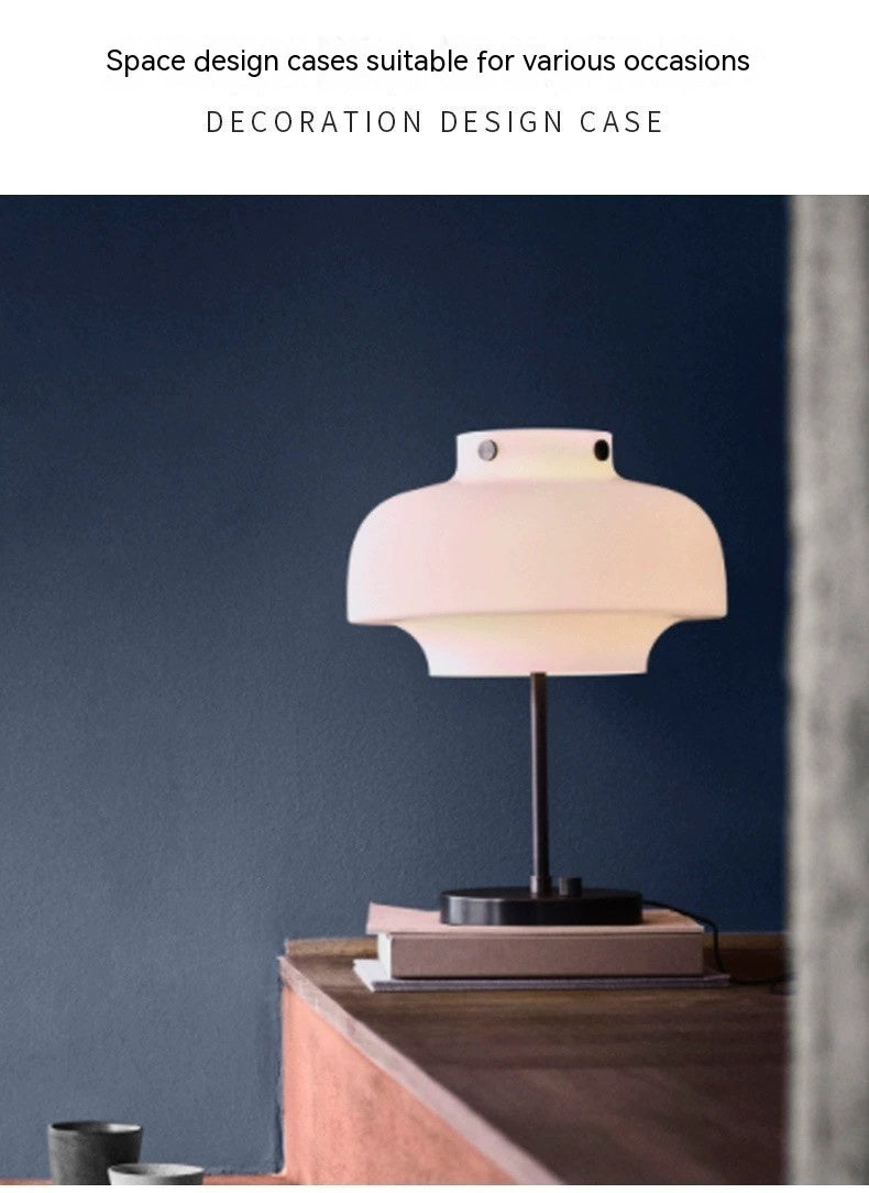 Just Arrived at Buy Center: Nordic Cozy Bedroom Bedside Glass Lamp