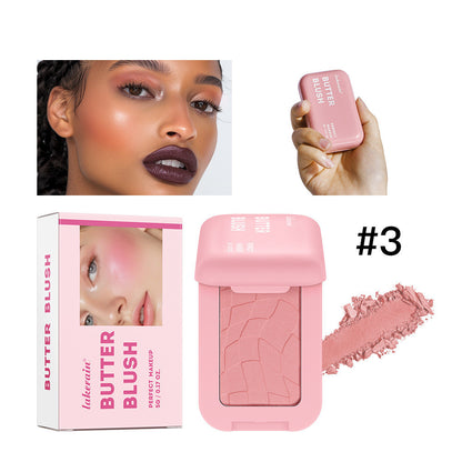 Buy Center Handpicked- Butter Blush Waterproof And Durable Colored Matte Blush 3