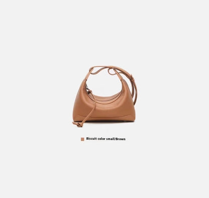 Newly Released at Buy Center: Fashion All-match Shoulder Underarm Bag Biscuit Color