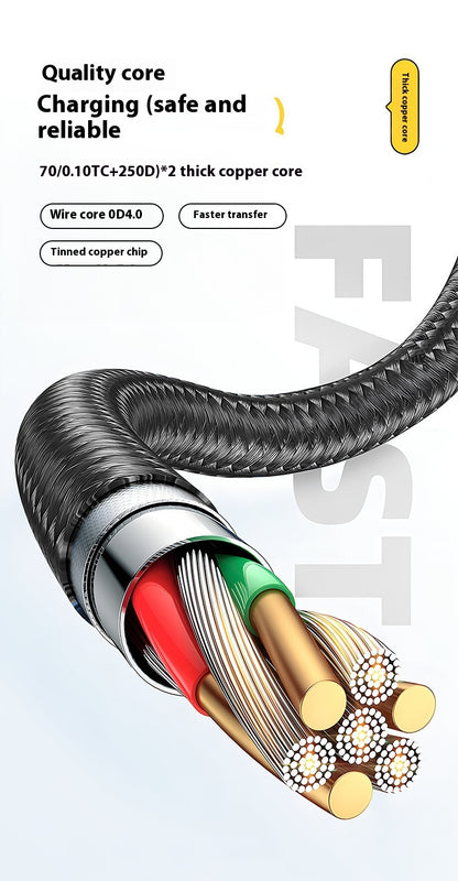 Newly Arrived at Buy Center: Fast Charge Data Cable Suitable For Charging Digital Display Data Line Type-c Charging Cable