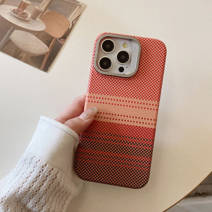 Fresh on the Scene at Buy Center: Magnetic Phone Case Metal Lens Holder Protective Sleeve Sunset Orange