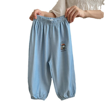 Newly Released at Buy Center: Cartoon Sports Pants Ice Silk Anti-mosquito Thin