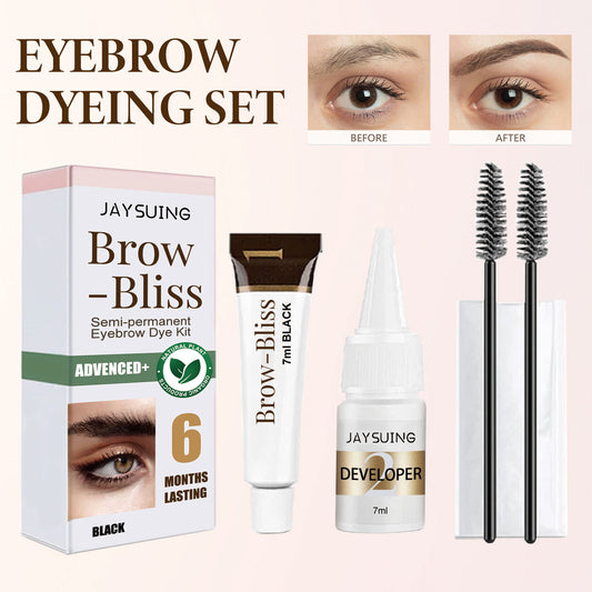 Buy Center Hot Pick-Waterproof Smear-proof Not Smudge Two-in-one Eyelash Eyebrow Dyeing Suit