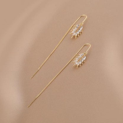 Descendants Of The Rich Tassel Ear String Earring Spring And Summer