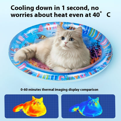 Just Arrived at Buy Center: Pet Pat Water Cushion Summer Cooling Dog Inflatable Water Injection Ice Mattress