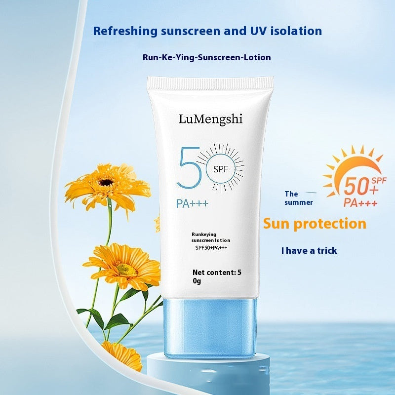 Sunscreen Moisturizing Whitening Isolation Refreshing