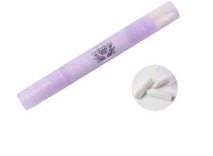 New Manicure Implement Polish Remove Pencil Cleaning Finger Edge Modifier Pen Nail Art Edge Correction Cleaning Pen Light Purple