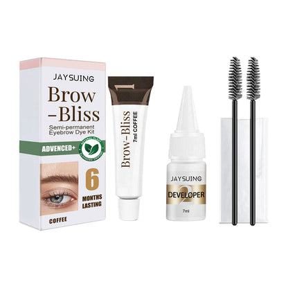 Buy Center Hot Pick-Waterproof Smear-proof Not Smudge Two-in-one Eyelash Eyebrow Dyeing Suit Coffee Suit