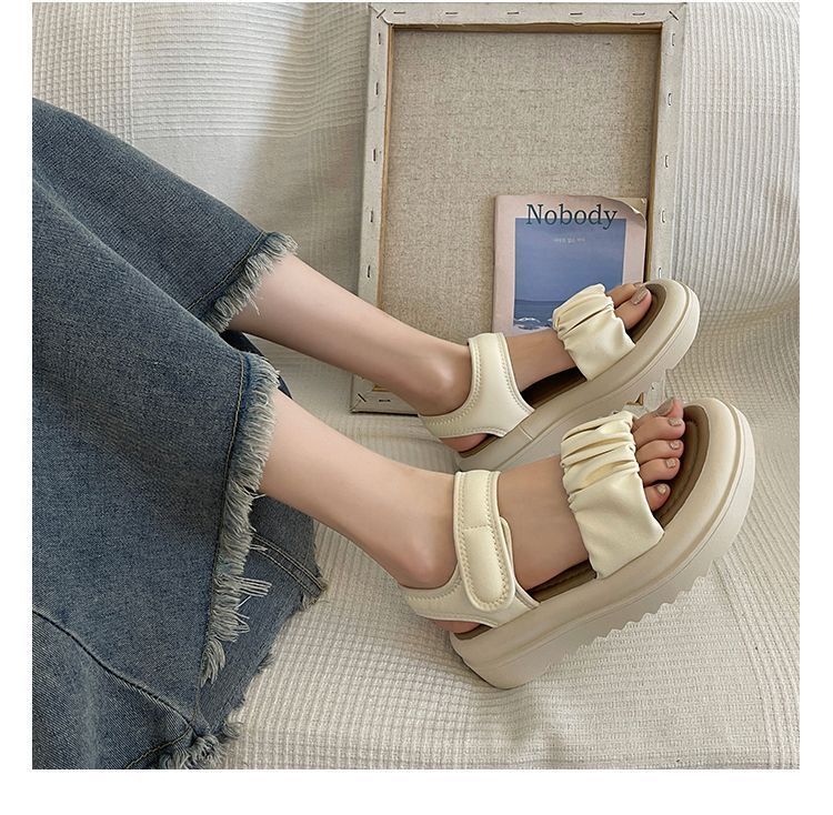 Sports Summer New Roman Sandals For Women Wear Thick Soles Buy Center