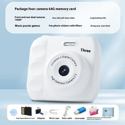 Newly Released at Buy Center: Children's Digital Camera Campus MINI HD Pixel White 64g