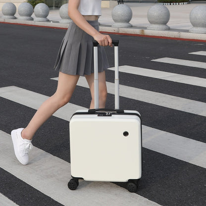 Fresh Arrivals at Buy Center: 18-inch Trolley Case Printed Pattern Luggage Small Children Suitcase Boarding Bag Suitcase