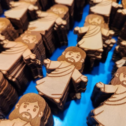 Just Arrived at Buy Center: Mini Wooden Jesus Villain Diy