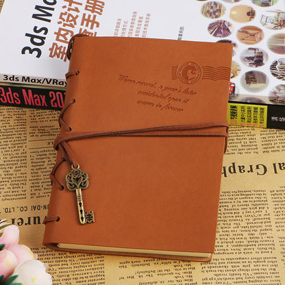 Now Available at Buy Center: Creative Stationery Retro Bandage Faux Leather Handbook Diary Small book orange