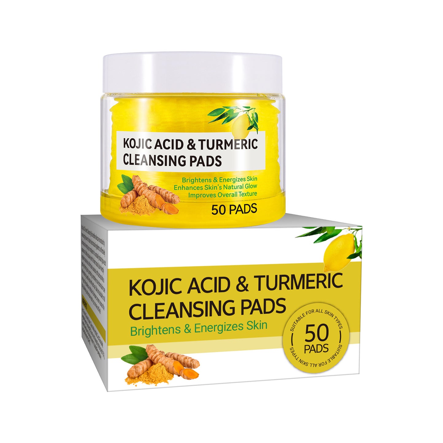 Buy Center Exclusive Offer-Turmeric Kojic Acid Cotton Cloth Gentle Skin Care