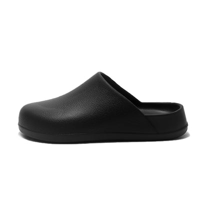 Now Available at Buy Center: Men's Solid Color EVA Outer Wear Closed-toe Slippers